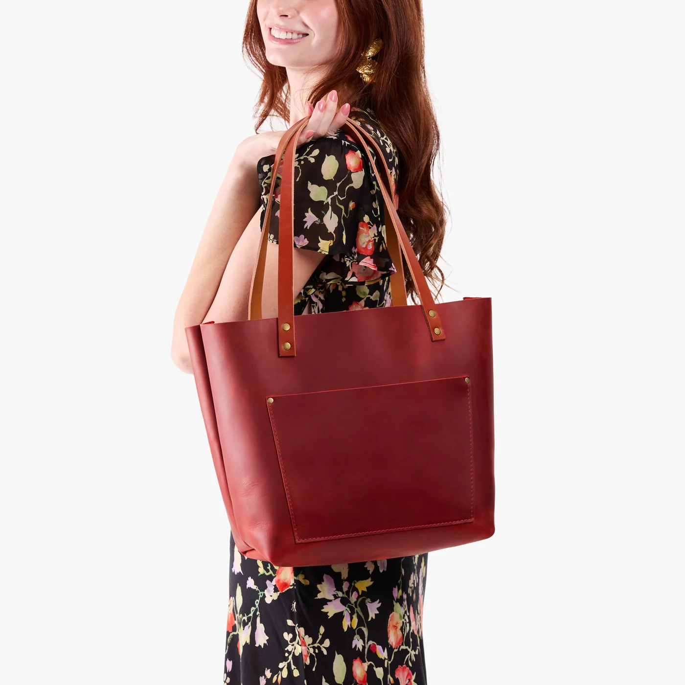 'Almost Perfect' Leather Tote Bag - Image 91